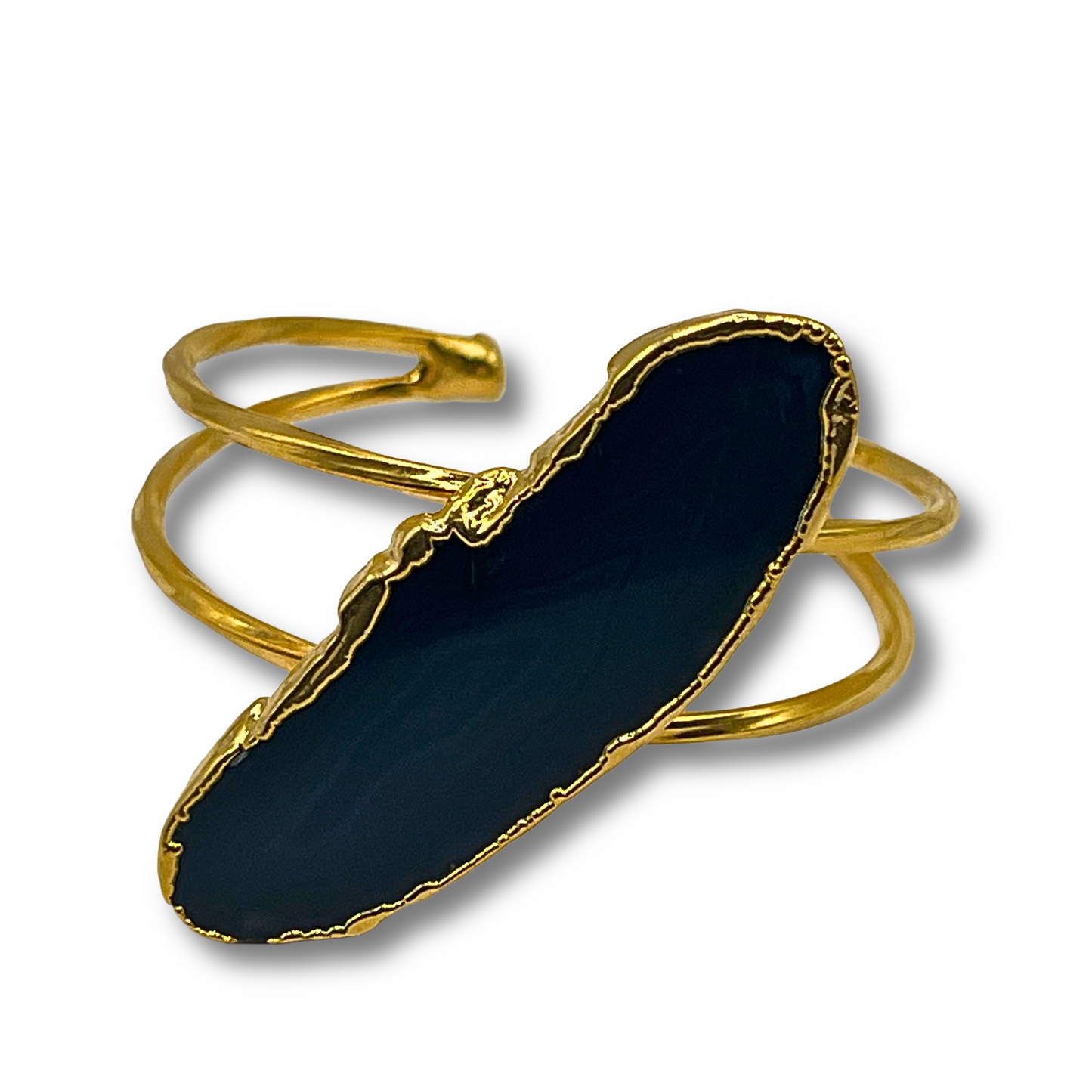 Agate Cuff Bracelet