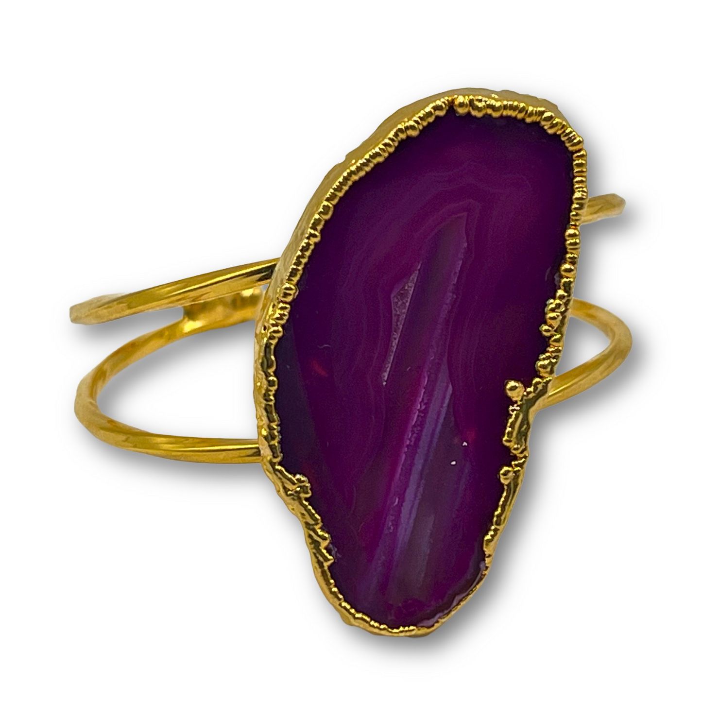 Agate Cuff Bracelet