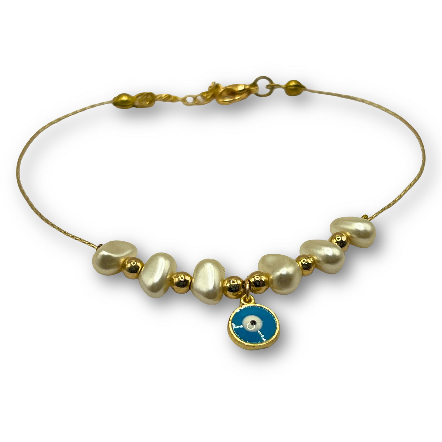 Evil Eye Beaded Anklet
