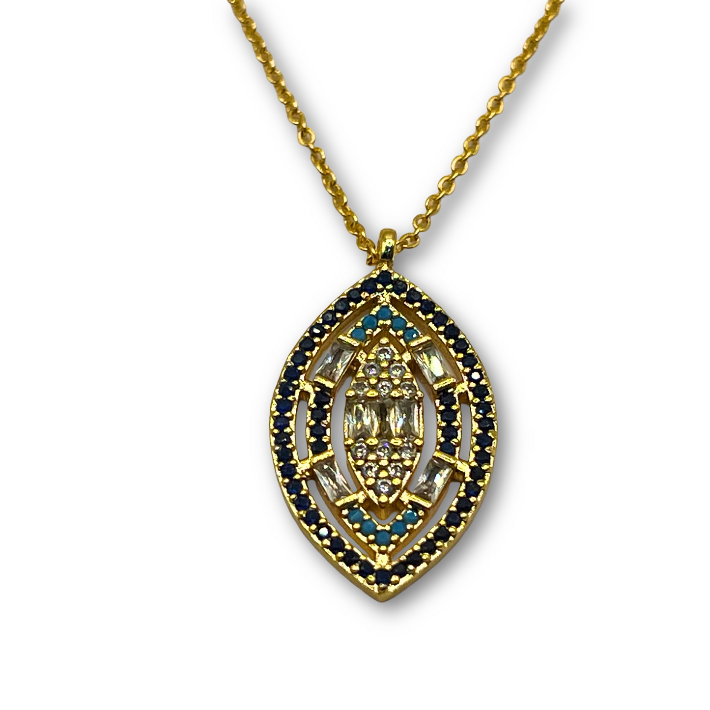 Marquise Gem Pendant