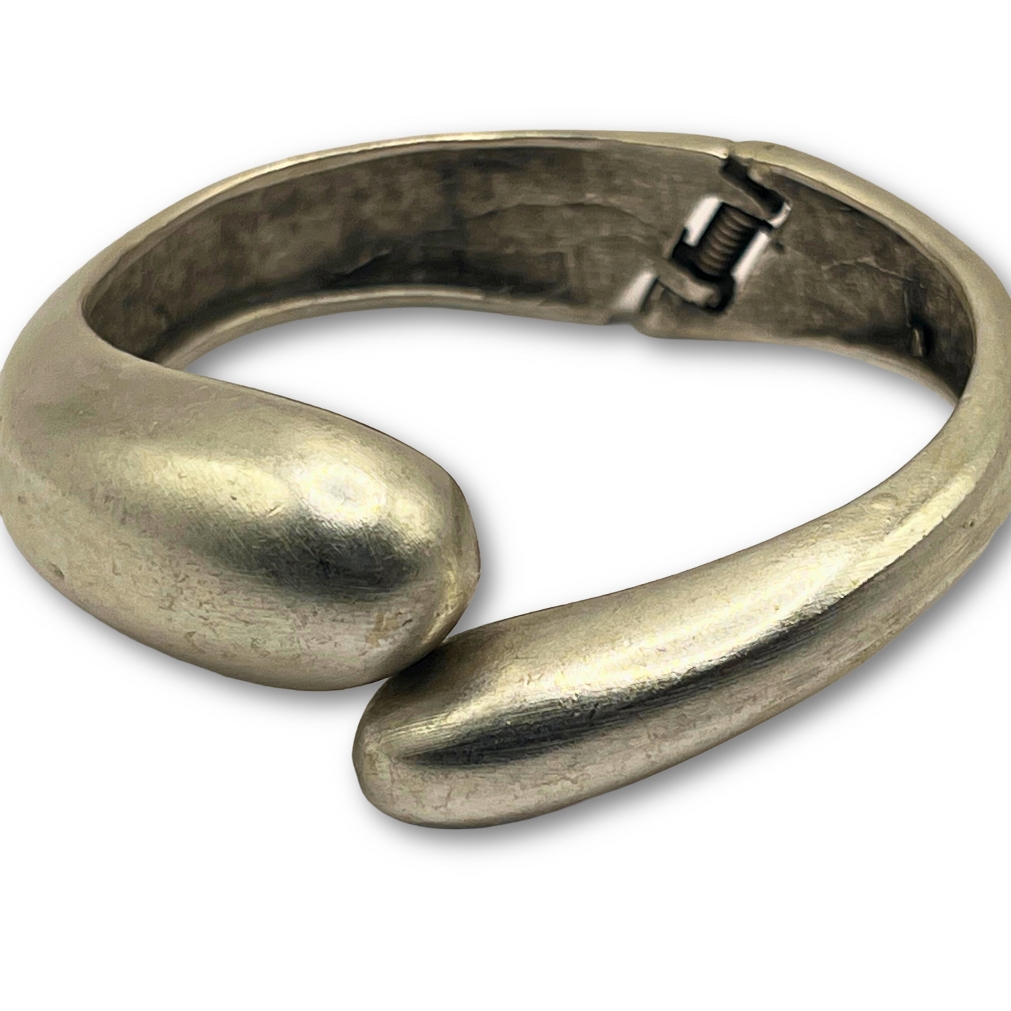 Silver-Plated Embrace Bangle