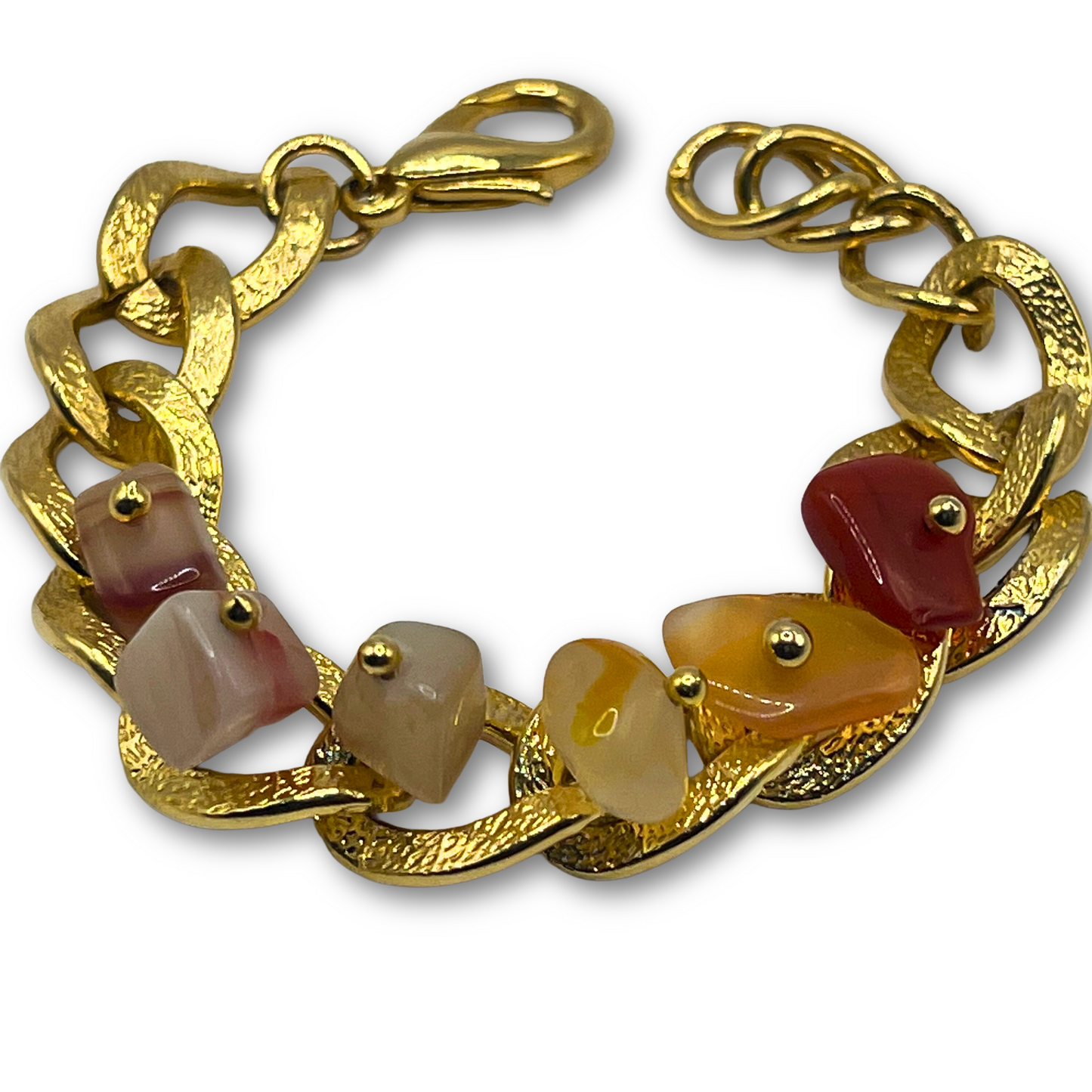 Amber Chain Bracelet