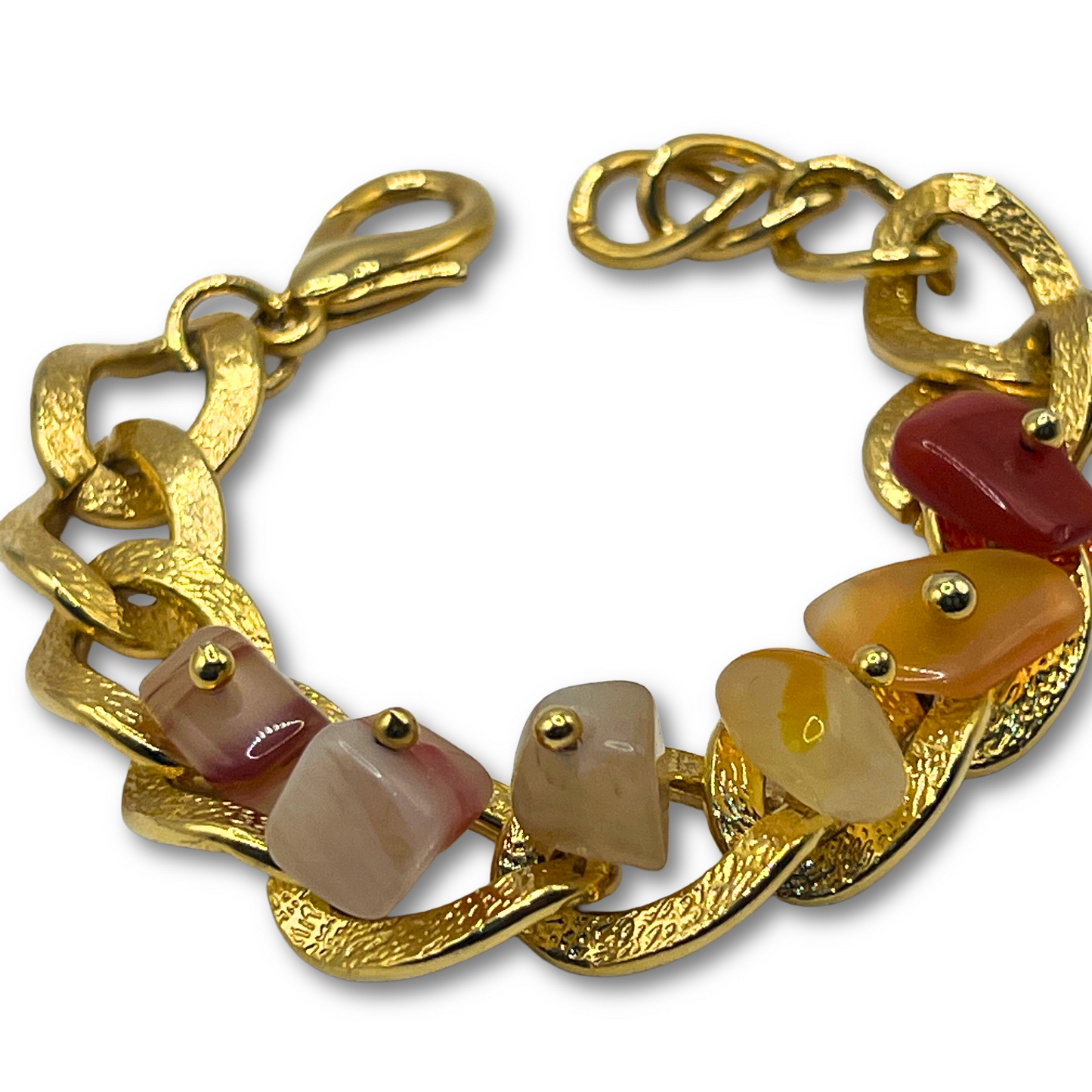 Amber Chain Bracelet