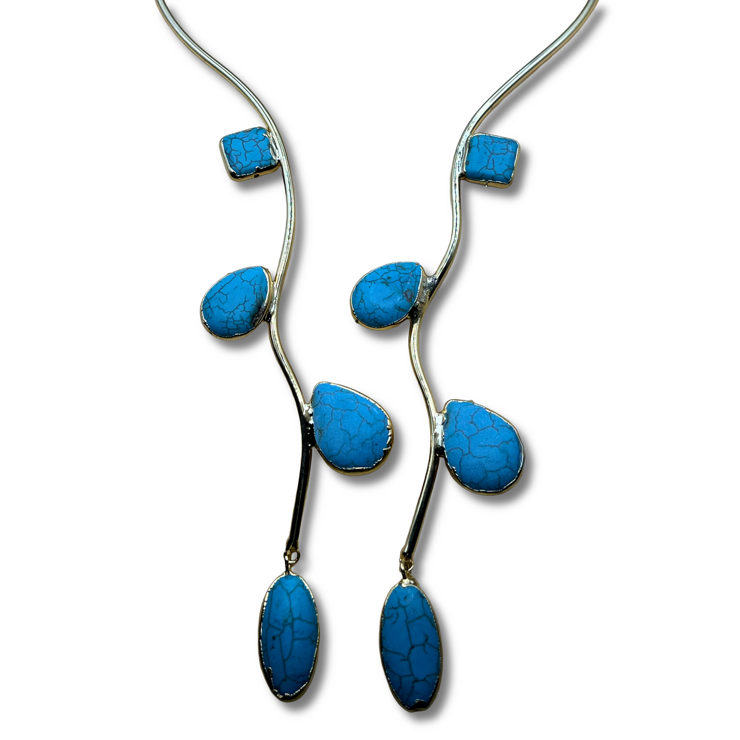Turquoise Branch Necklace