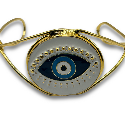 Evil Eye Cuff Bracelet