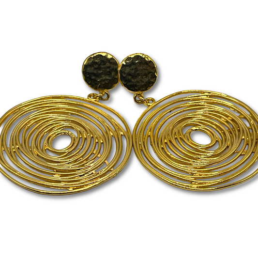 Spiral Galaxy Earrings