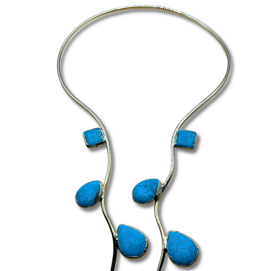 Turquoise Branch Necklace